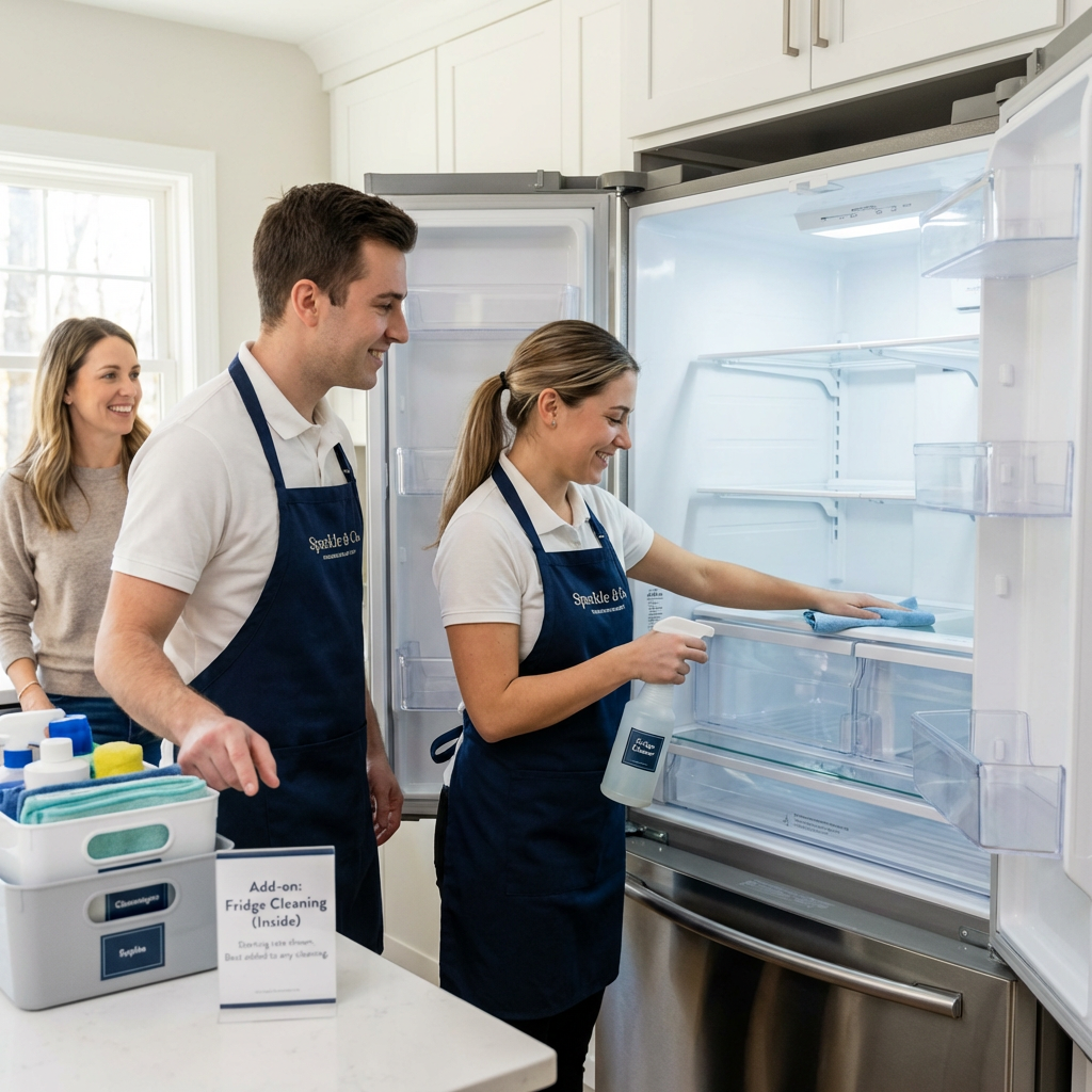 Add-on: Fridge Cleaning (Inside)