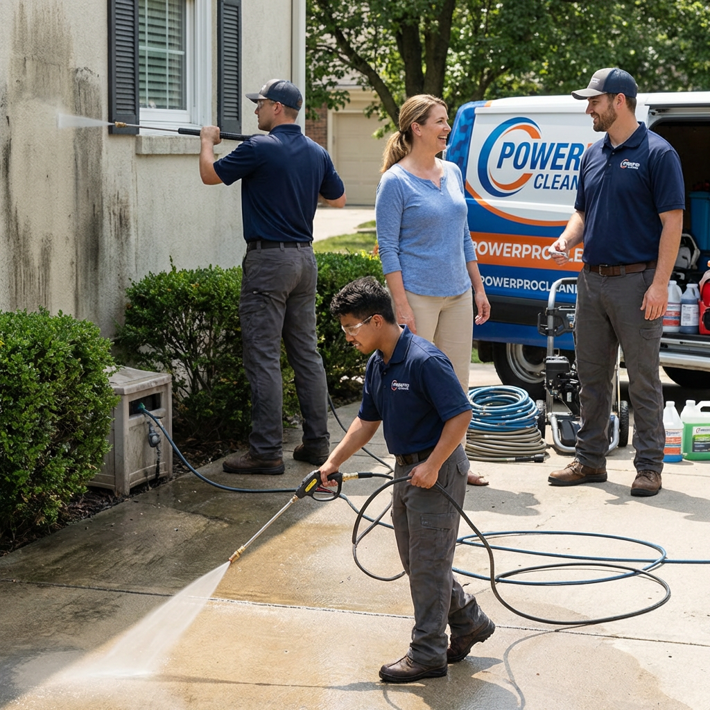 Power Washing (Buildings, Garages, Concrete)