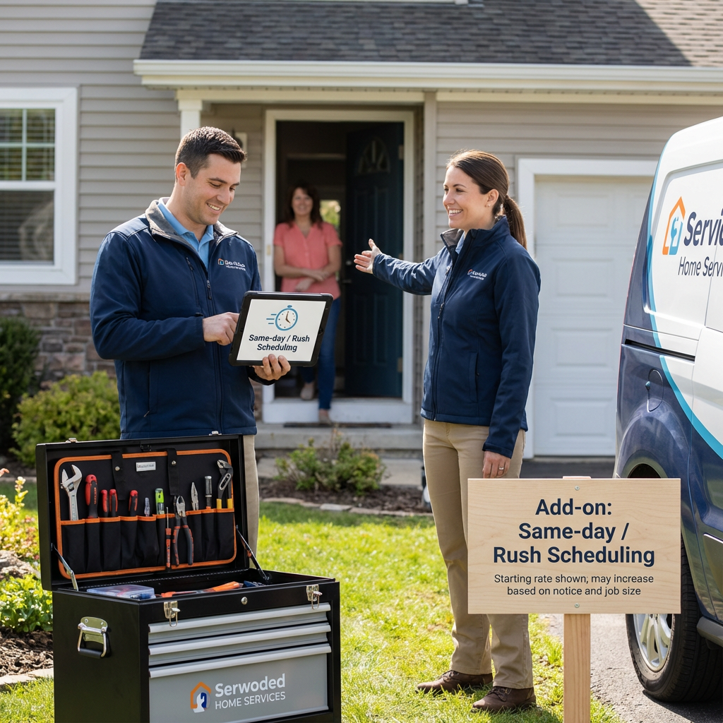 Add-on: Same-day / Rush Scheduling